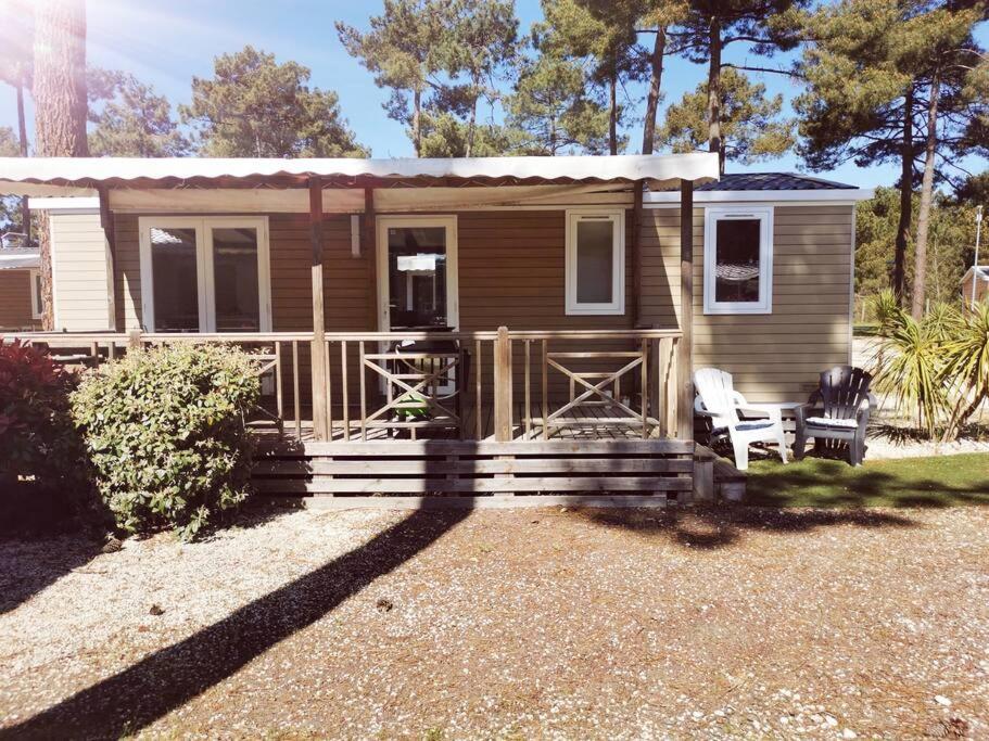 Mobil Home Premium Camping 5* Vendays-Montalivet Exterior foto